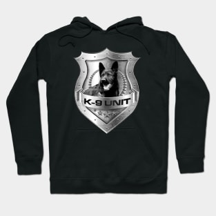 Metal K-9 Unit Badge - German Shepherd Hoodie